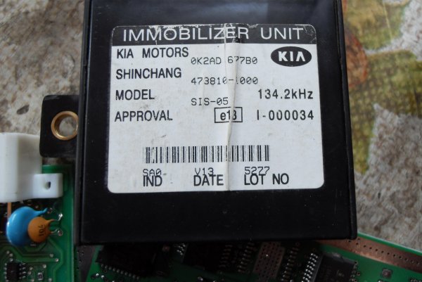 Reparación de inmovilizadores en Kia Rio