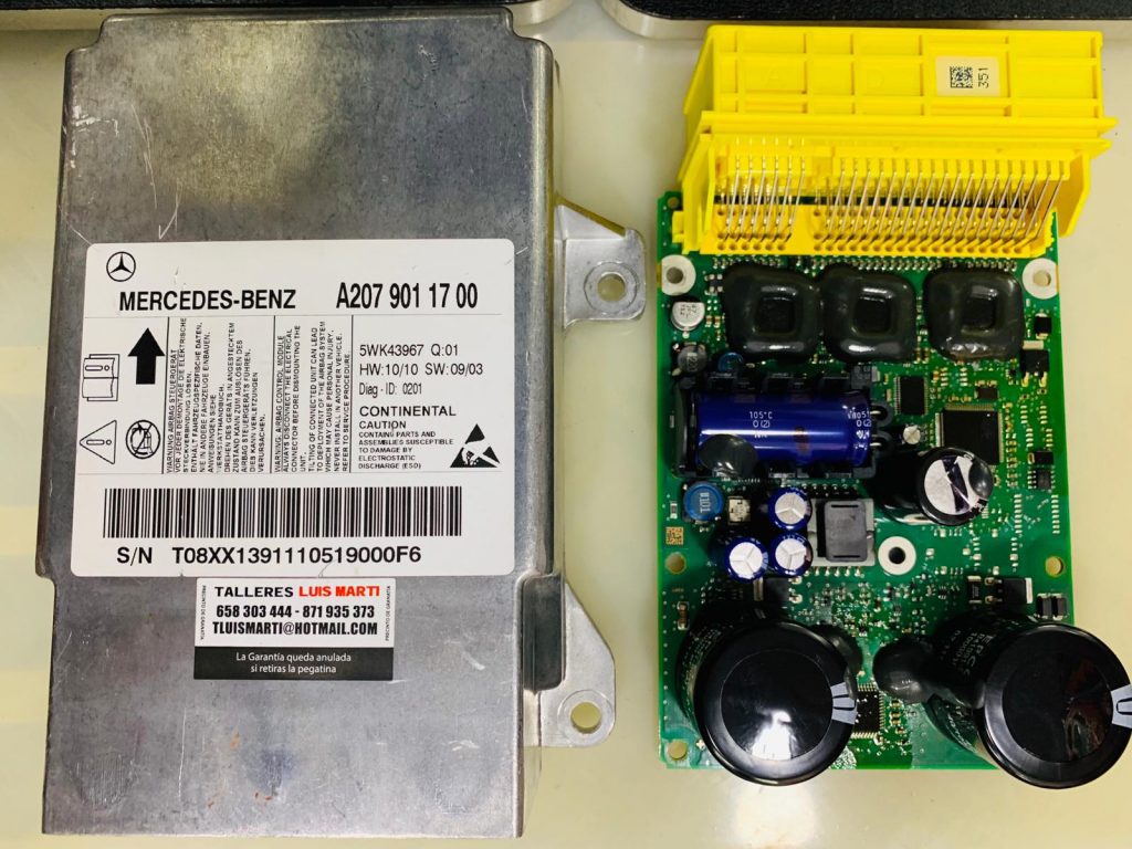 Reset Centralita Mercedes W207