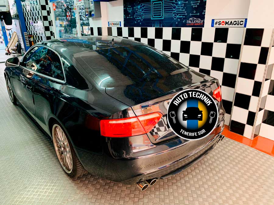 Reprogramación centralita de Audi S5 (8T)