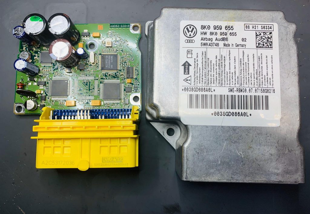 Reparación centralita airbag Audi A5