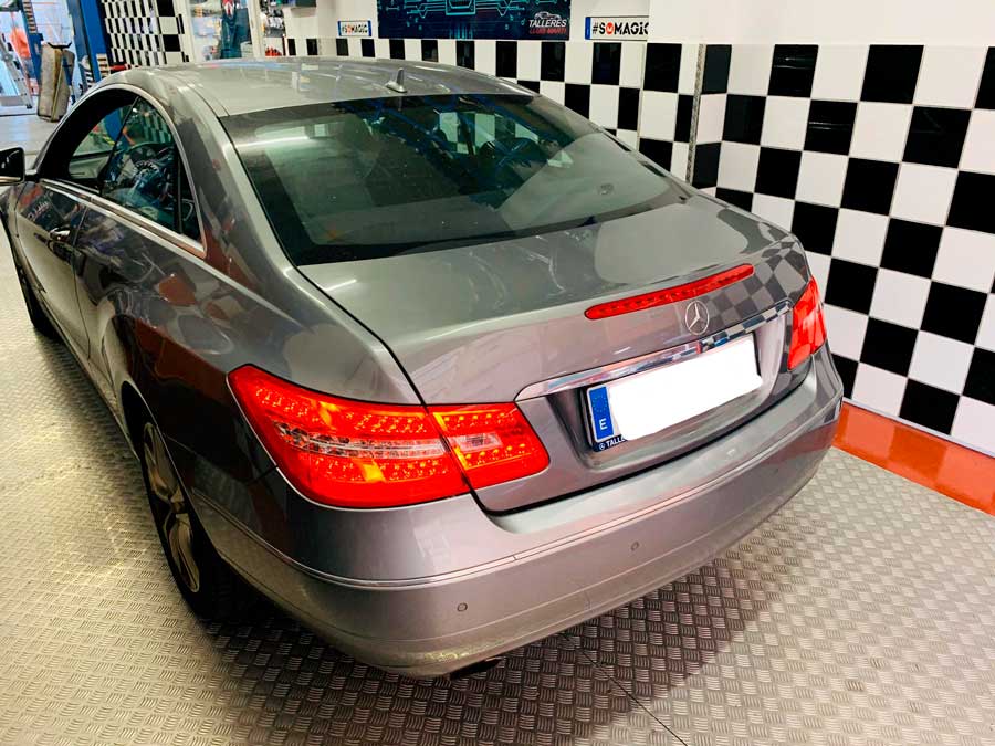 Reprogramación centralita de MERCEDES E CLASS A207 C207 E200 2.2L
